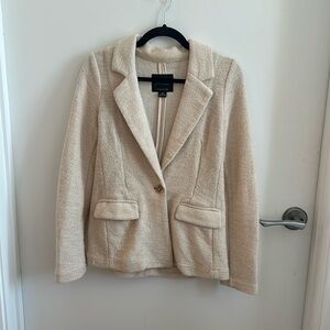 Anthropologie knit blazer
